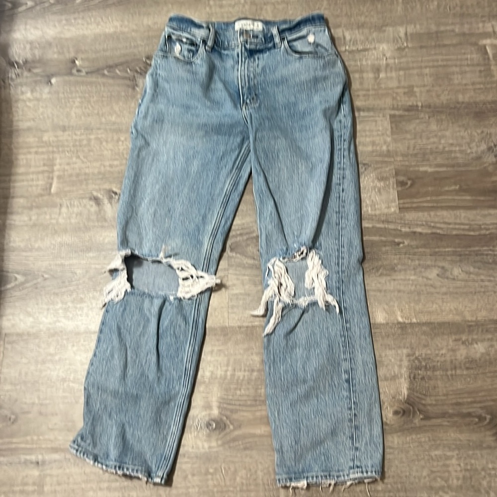 Abercrombie The 90s Straight Ultra High Rise Jeans Size 27/4S